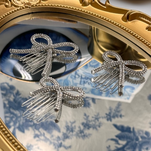 🆕 LELET NY 🧿 NWOT Mini Sasha Combs - Set of 3 Hair Clips - Picture 10 of 16